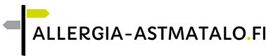 Terveyskylän allergia-astmatalon logo.